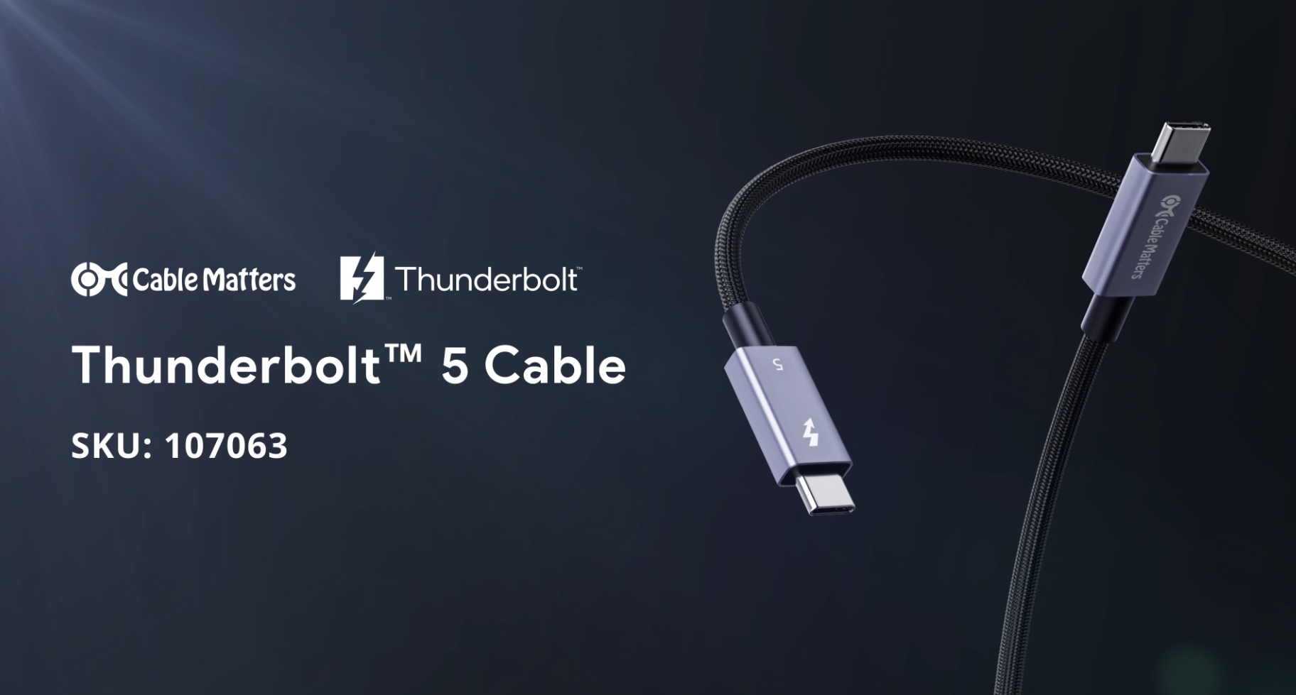 CHANNEL S TUNDERBOLT サンダーボルト 5'11 Amazon.co.jp: [Intel認証] Cable Matters 80Gbps Thunderbolt 5