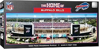 MasterPieces 1000 Piece Sports Jigsaw Puzzle - NFL Buffalo Bills Stadium View Panoramic - 13