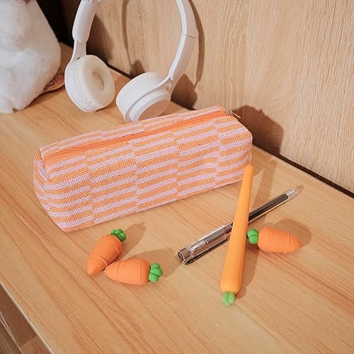 Miniatura 8 de Estuche para lápices, estuche para oficina, universidad, escuela, bolsa de almacenamiento, organizador de cajas, bolsa de maquillaje, bolsa de