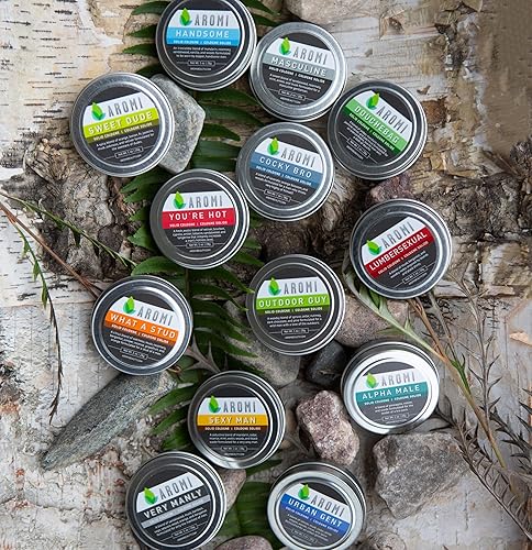 Miniatura 6 de Aromi You're Hot Solid Cologne  Fresh, Woodsy Men's Fragrance, Vetiver, Sandalwood, Bourbon Scent, Small Men's Gift, Vegan, Travel-friendly,