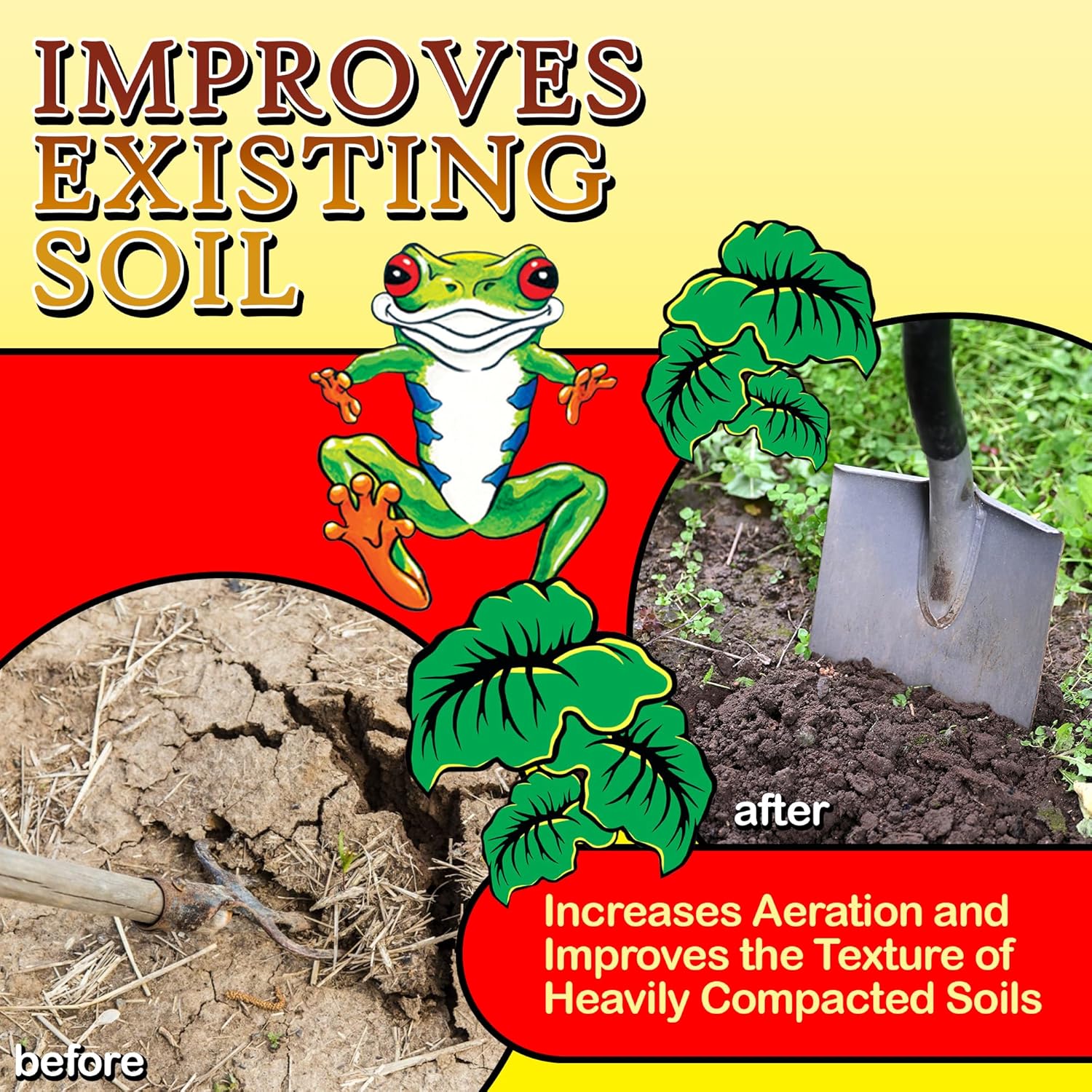 FoxFarm Happy Frog Soil Conditioner, 1.5cu ft - Contains Mycorrhizae and Humic Acids - May Help Increase Root Efficiency and May Help Micronutrient Uptake, Use on All New Plantings