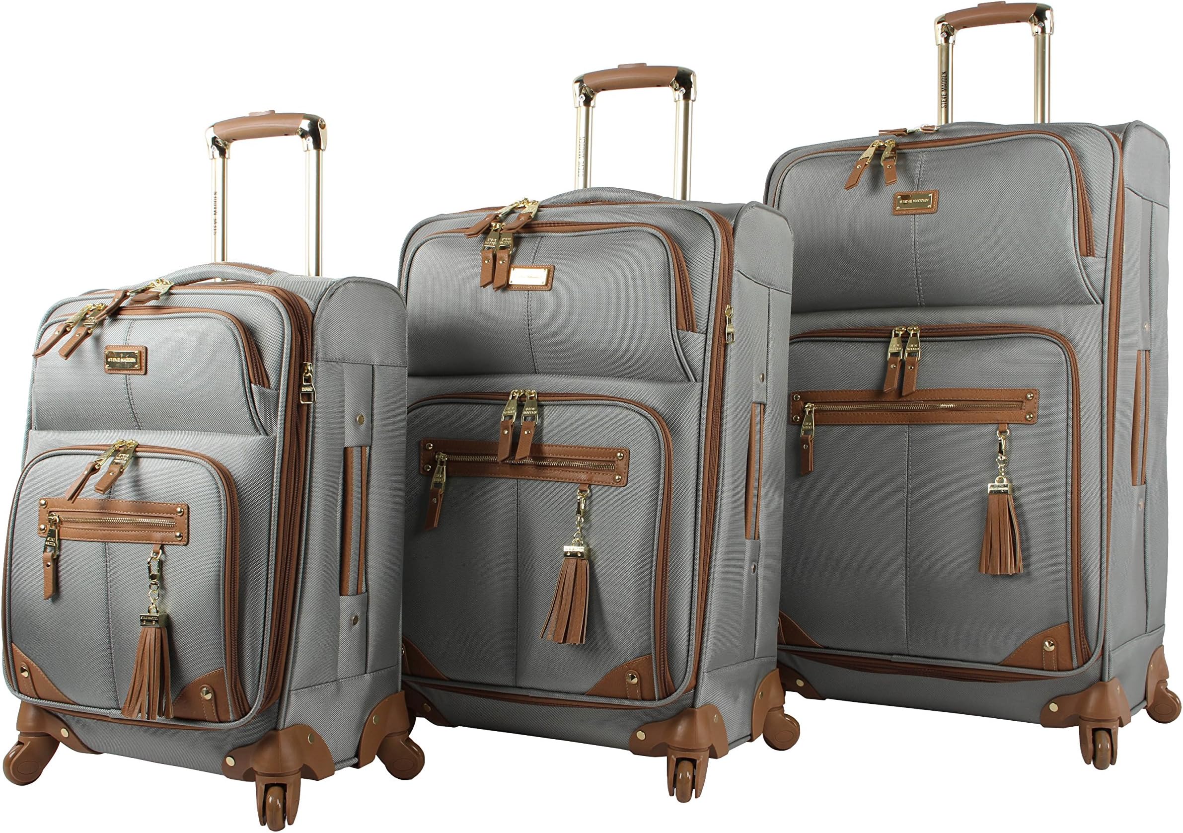 Nicole Miller Designer Luggage Paige Collection 4 Piece