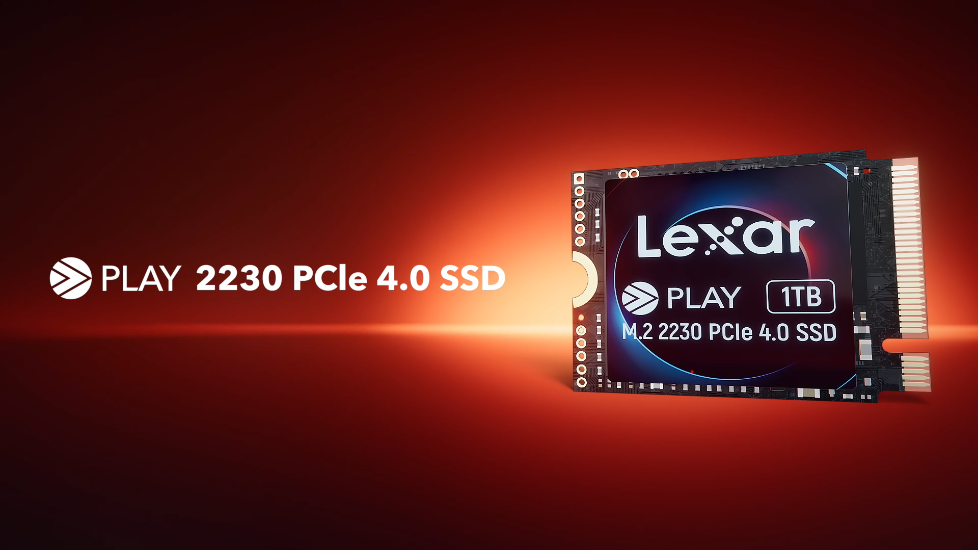 Lexar PLAY 2230 PCIe 4.0 Internal SSD 1TB, M.2 2230 PCIe Gen4x4