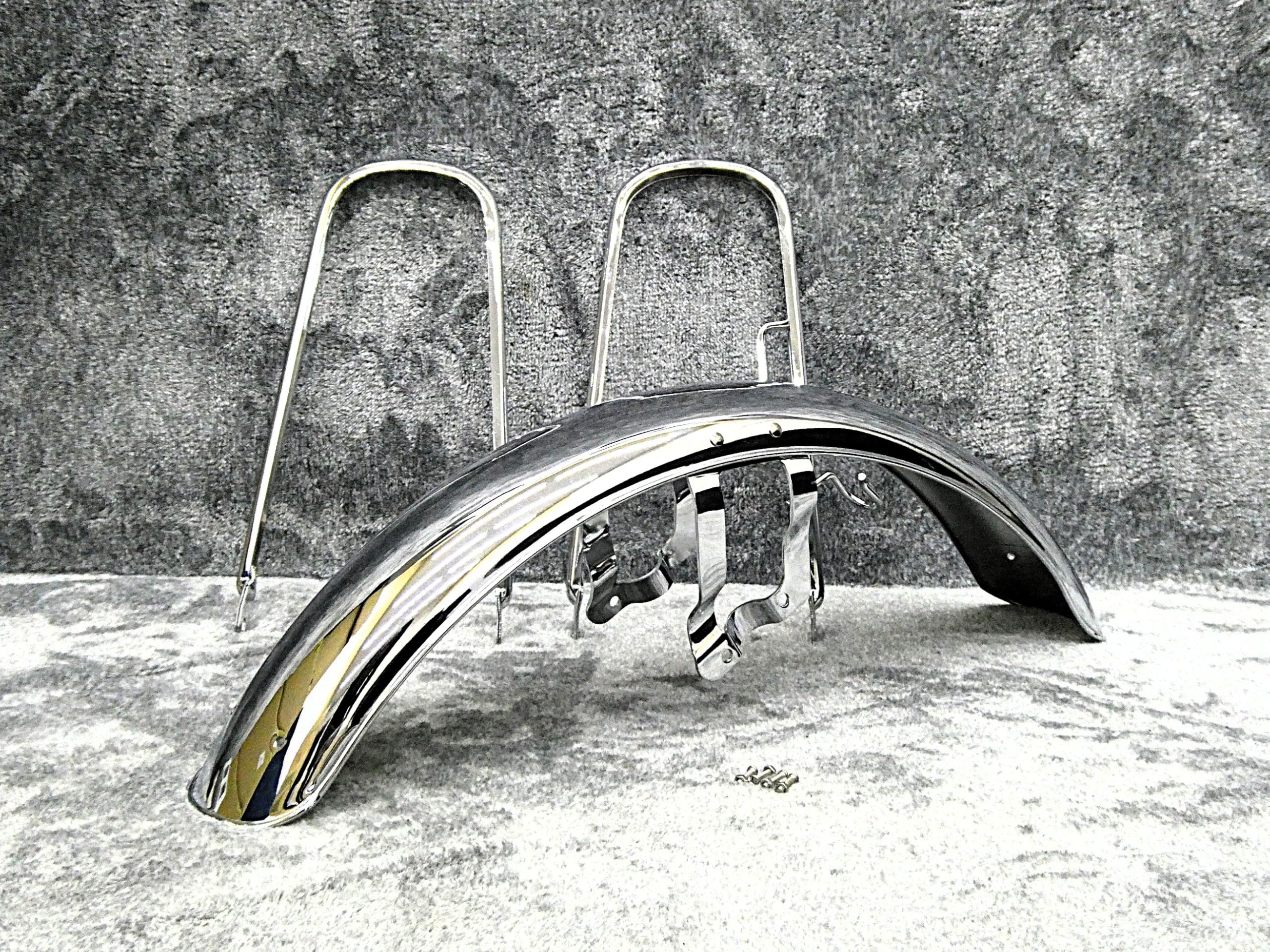 Amazon | CB400F フロント 鉄フェンダー メッキ/フロントフェンダー