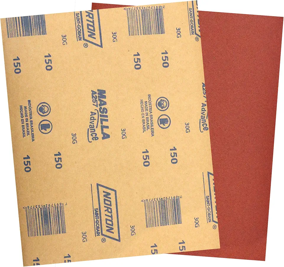 Lixa Massa Norton Vermelho