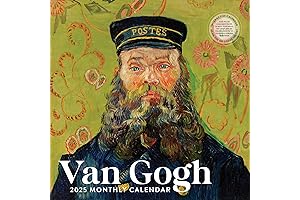 Immersive Art Wall Calendar: Van Gogh's Masterpieces