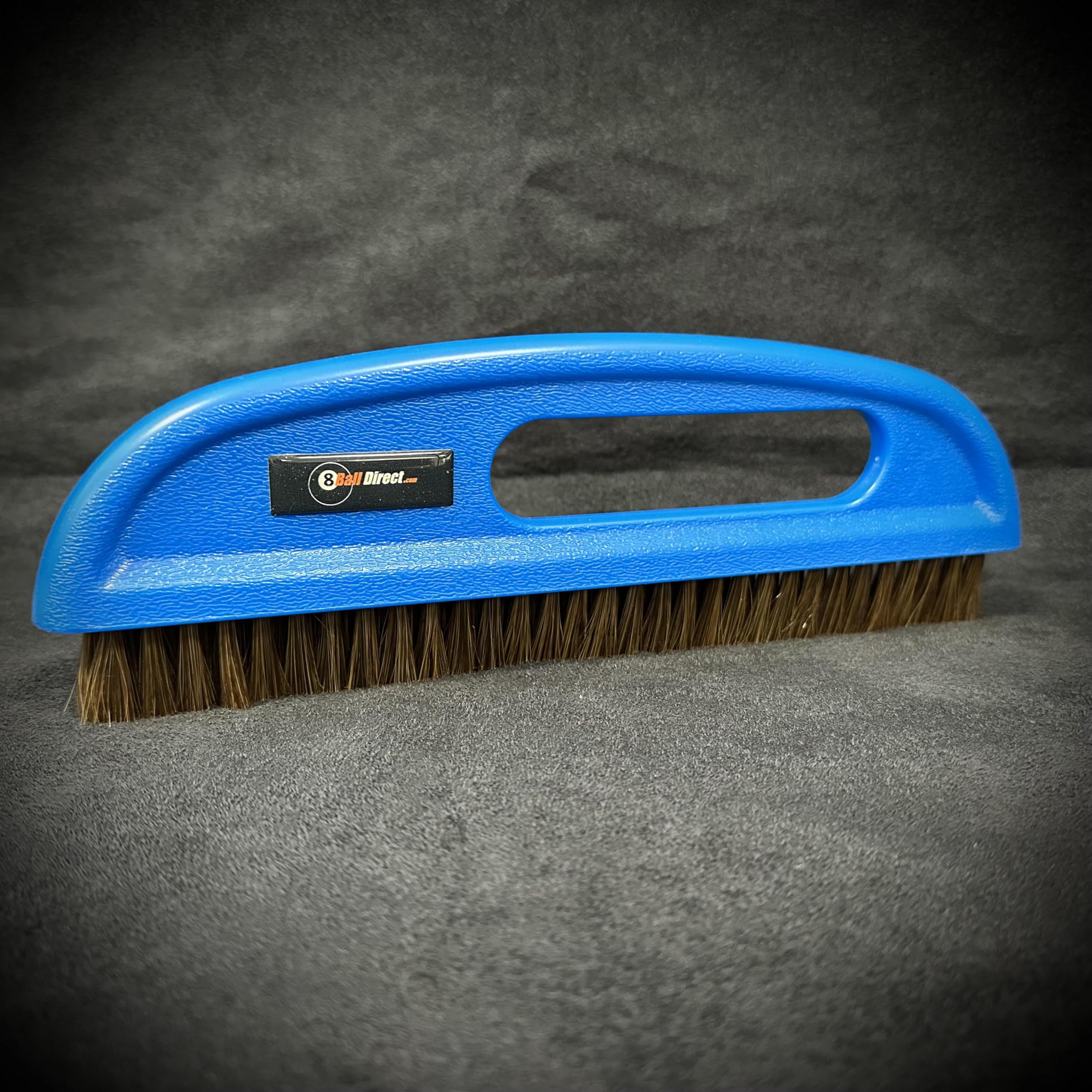 Horsehair Pool Table Rail Brush/Pool Table Under Cushion Brush - Pool, Snooker, Billiards (Blue)