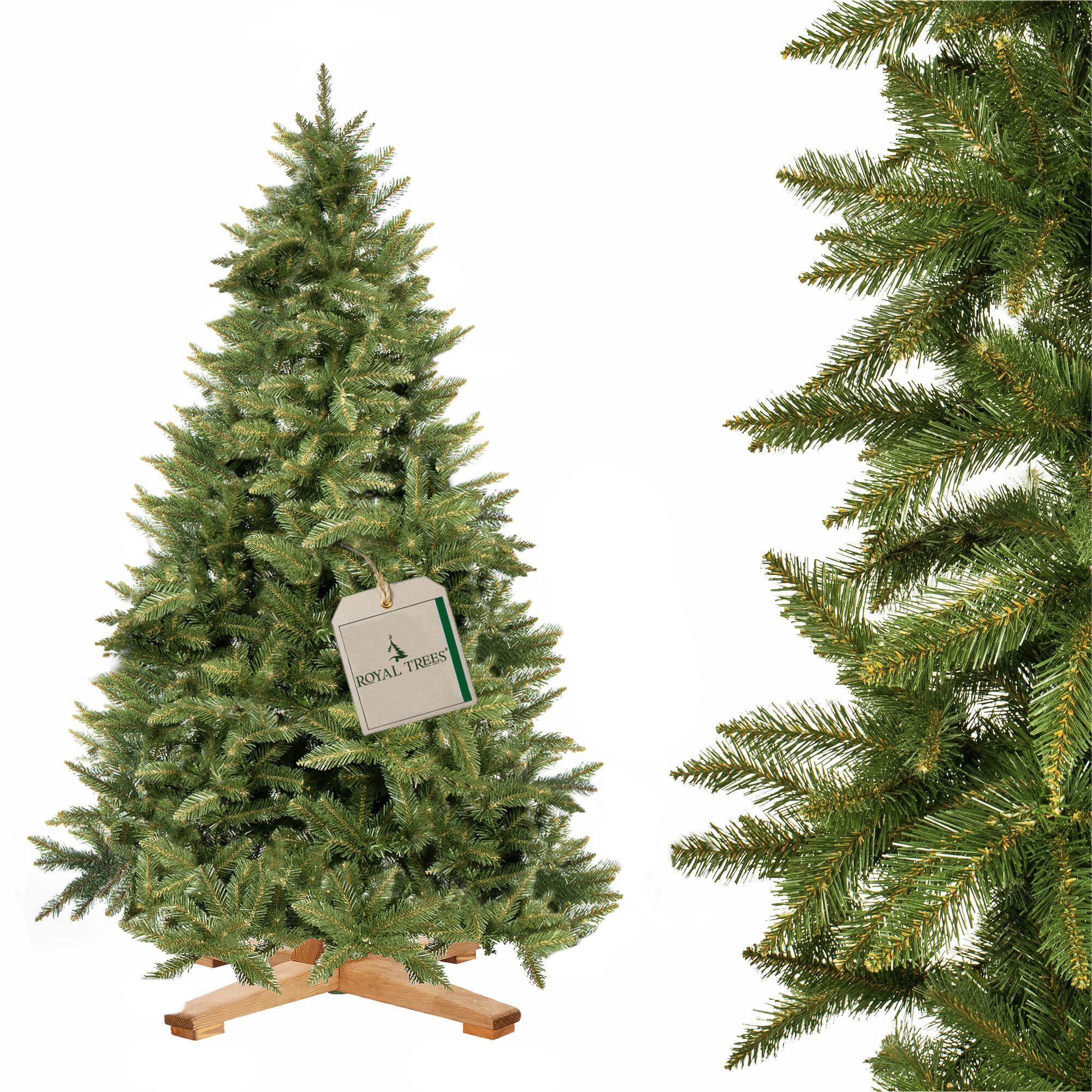 Sapin de Noël artificiel en épicéa du Caucase - 220 cm
