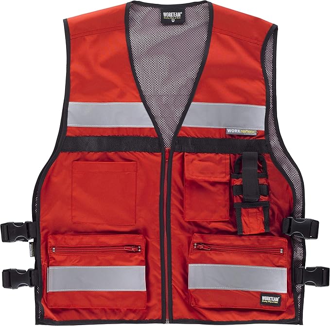 Chaleco Reflectante Multibolsillos (Ingeniero)