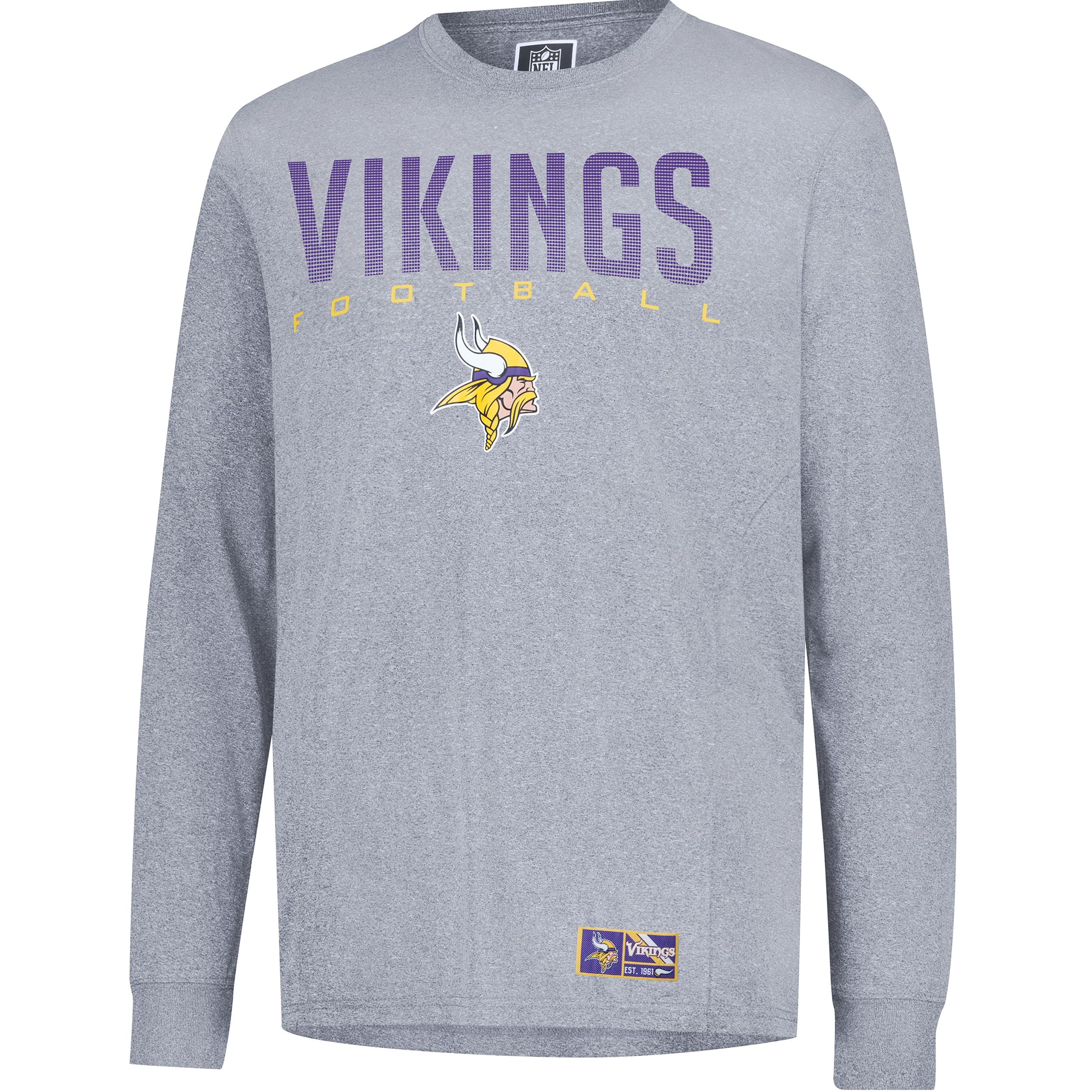 Ultra Game Men's NFL Official Game Day Long Sleeve T-Shirt