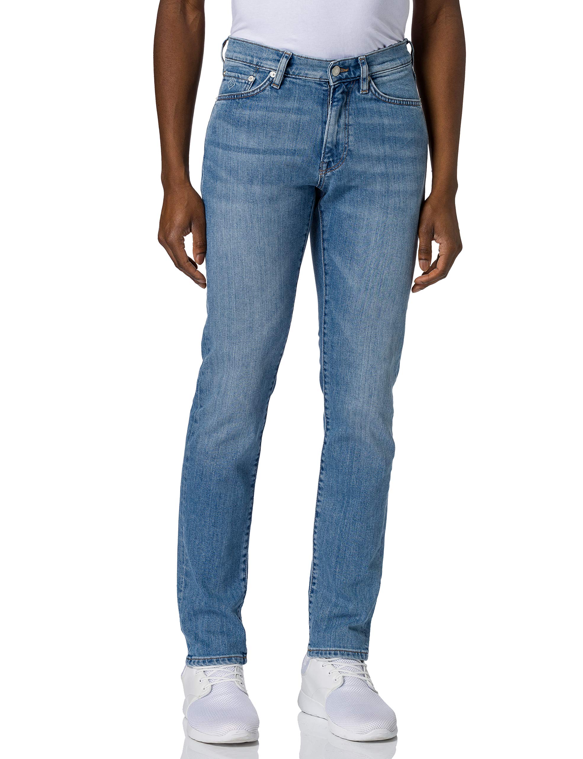 Hombres April MOMO-pantalones vaqueros ajustados para hombre ropa de calle  .. rocic.com