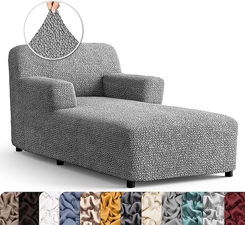 Miniatura 22 de PAULATO BY GA.I.CO. Funda para Chaise Lounge - Fundas para Sofá Lounge - Funda para Silla Lounge - Fundas de Tela - Funda Elástica Ajustada de 1
