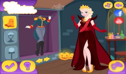 open lace back dress Dress up Princess vs Villains on halloween