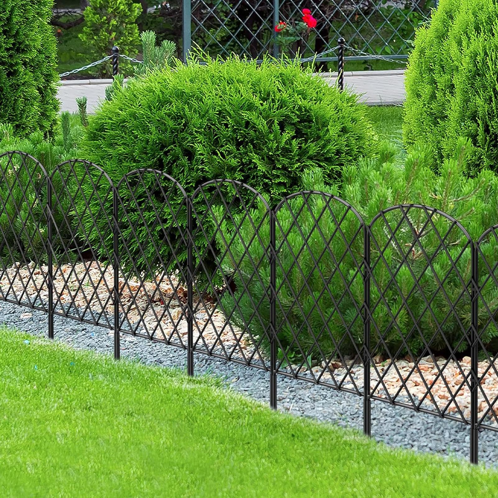 Recinto per Cani Esterno Cortile Per Esterni 10X, Traliccio, Rete, Cancello | Recinzione per Giardino Cortile, Patio, Balcone, , Recinto Cani, Pollaio, Recinto Conigli, Aiuola, Campeggio, Camper