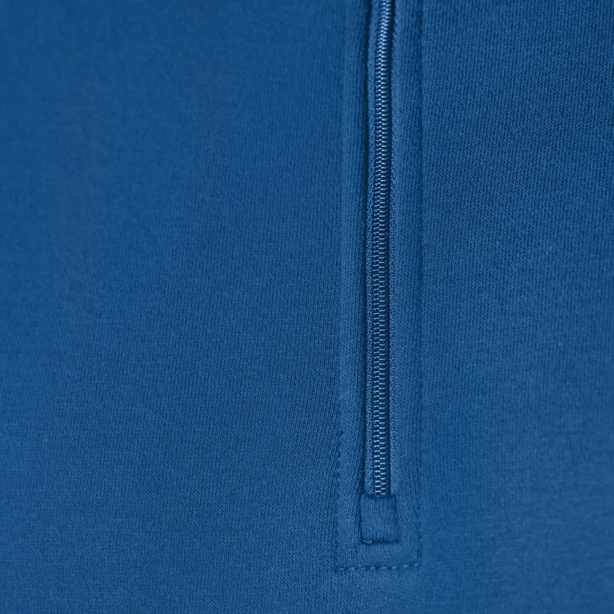 Amazon Essentials Sudadera de Manga Larga con Forro Polar y Cierre de un Cuarto Hombre