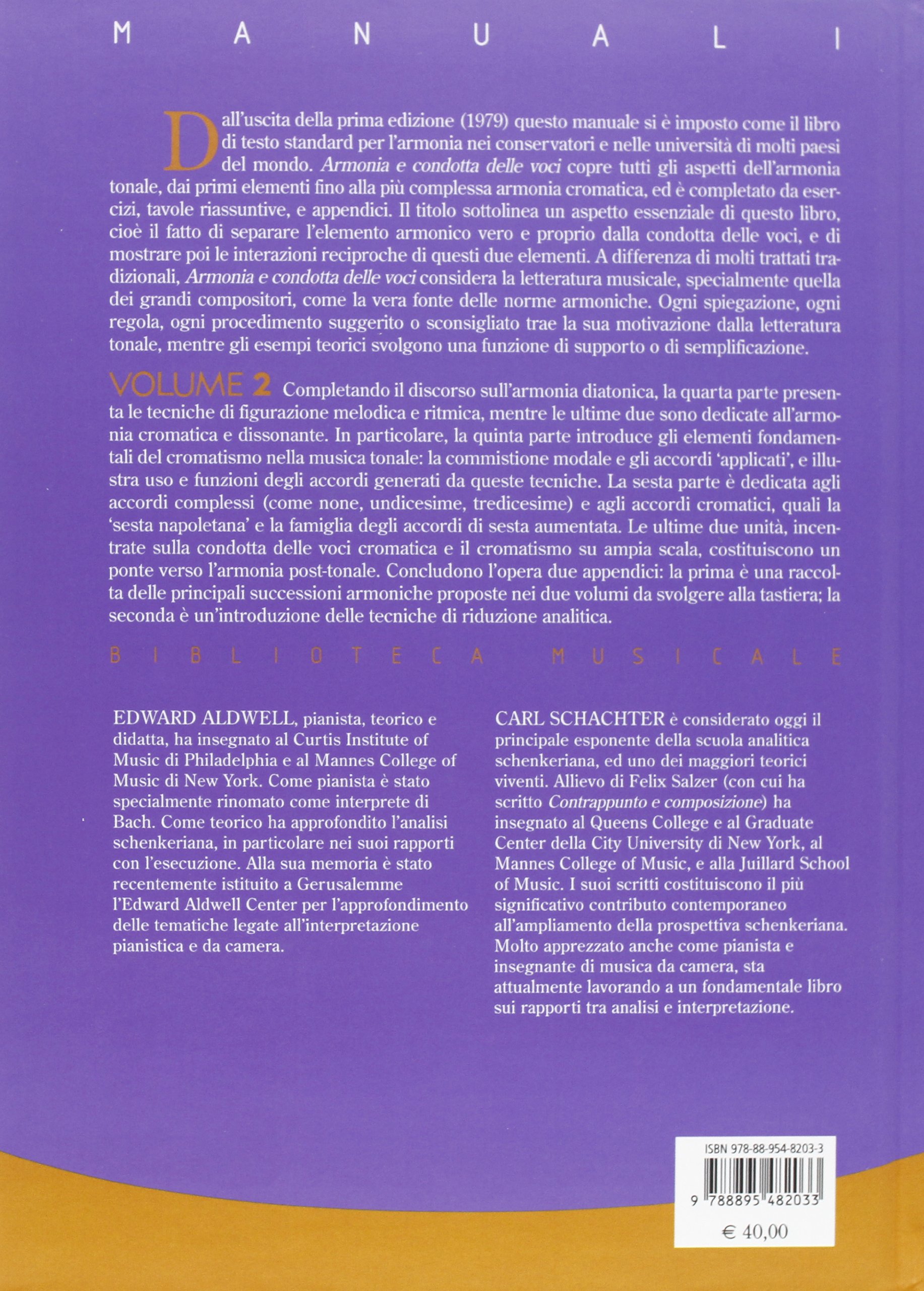 Armonia e condotta delle voci (Vol. 2)