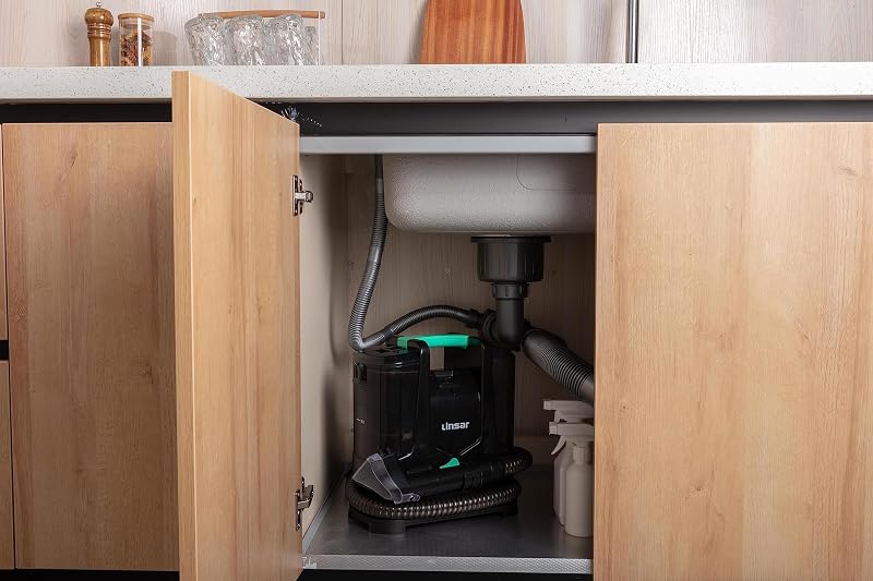 Linsar Kárpittisztító Gép Szívó Permetezős Kanapé Autó Lépcső Szőnyeg Tisztítás 400W