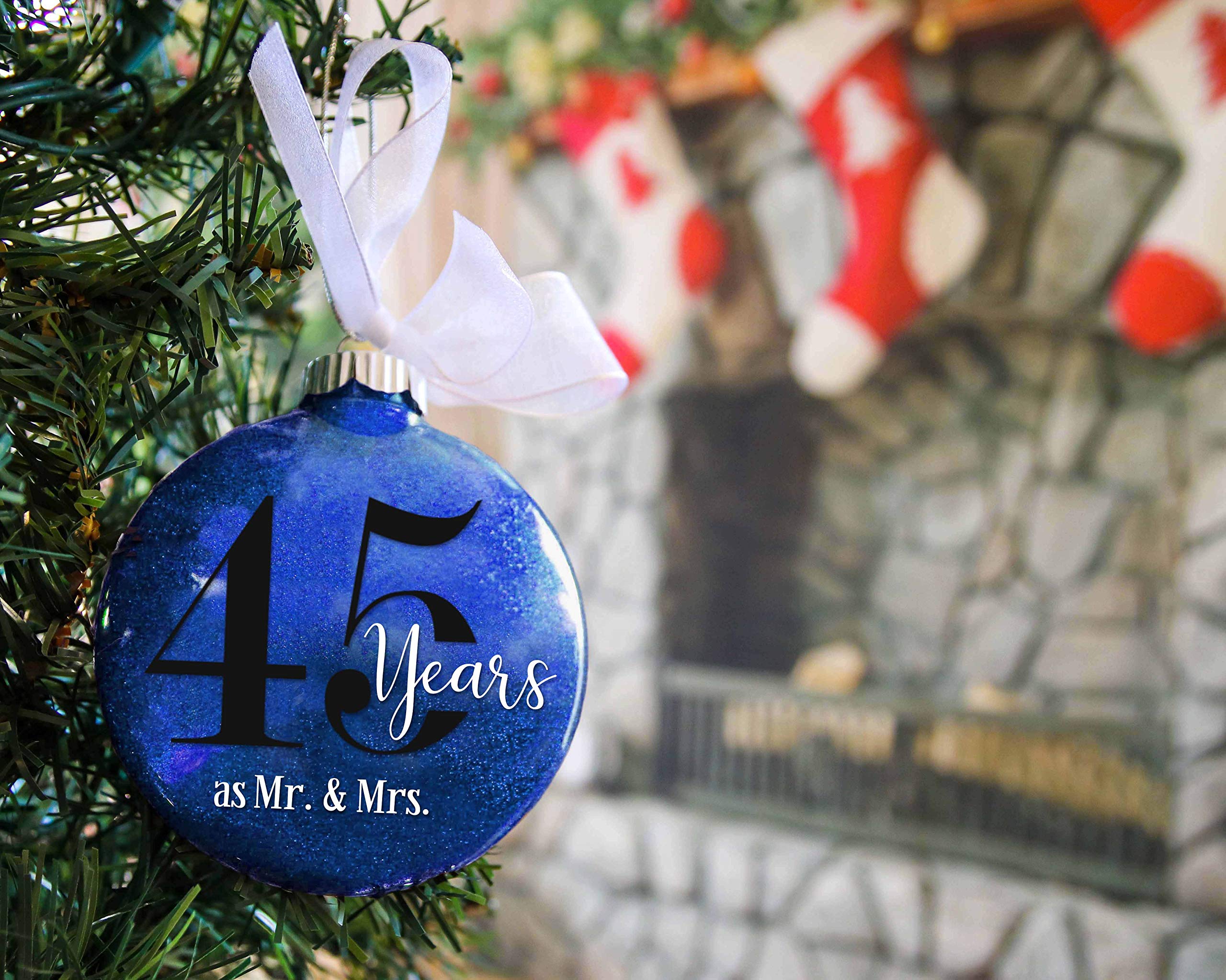 マリー　オーナメント Amazon.co.jp: 45th Wedding Anniversary ライト付きクリスマス