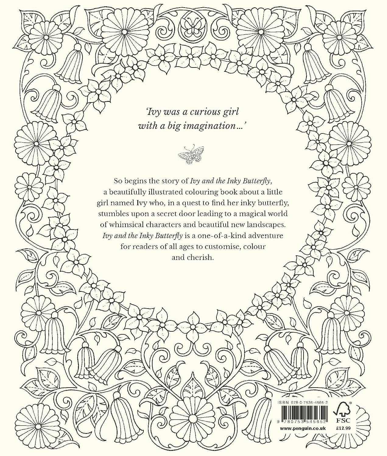 Ivy and the Inky Butterfly (Colouring Books)