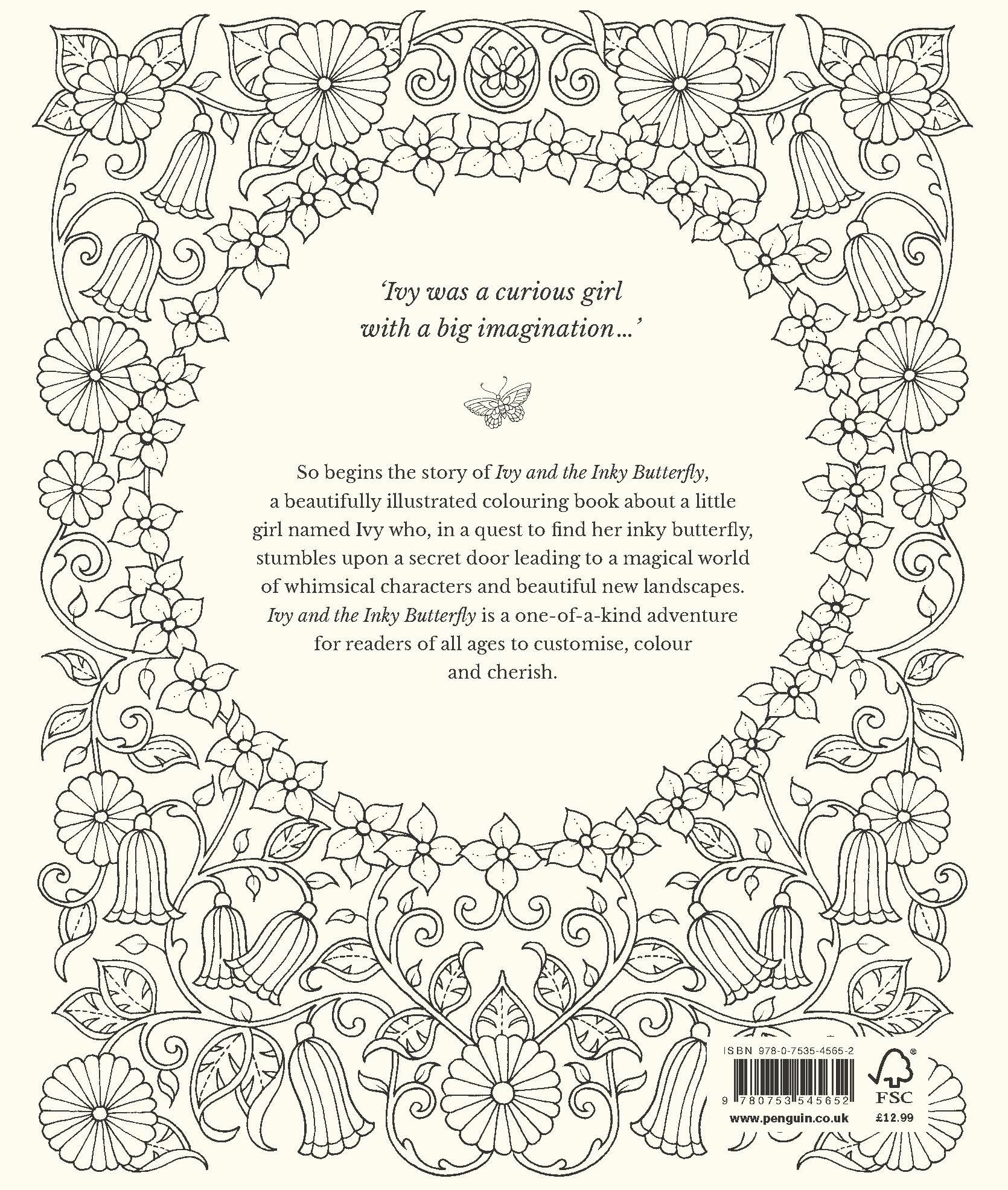 Ivy and the Inky Butterfly: A Magical Tale to Colour