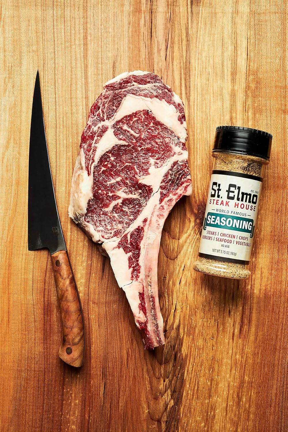 St Elmo Steak House Seasoning, Flavorful Rub for Steaks, Burgers, Chicken, Seafood, and More - 5.7 OZ - Image 2
