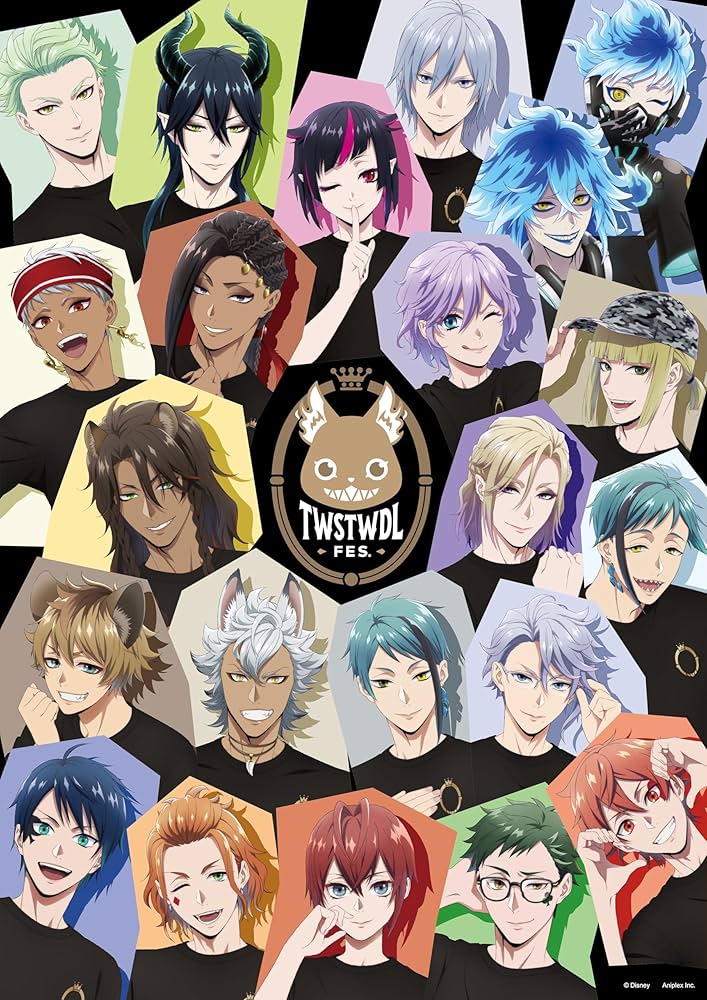 Aniplex Disney Twisted Wonderland FES. 2023 A3 Fabric Poster