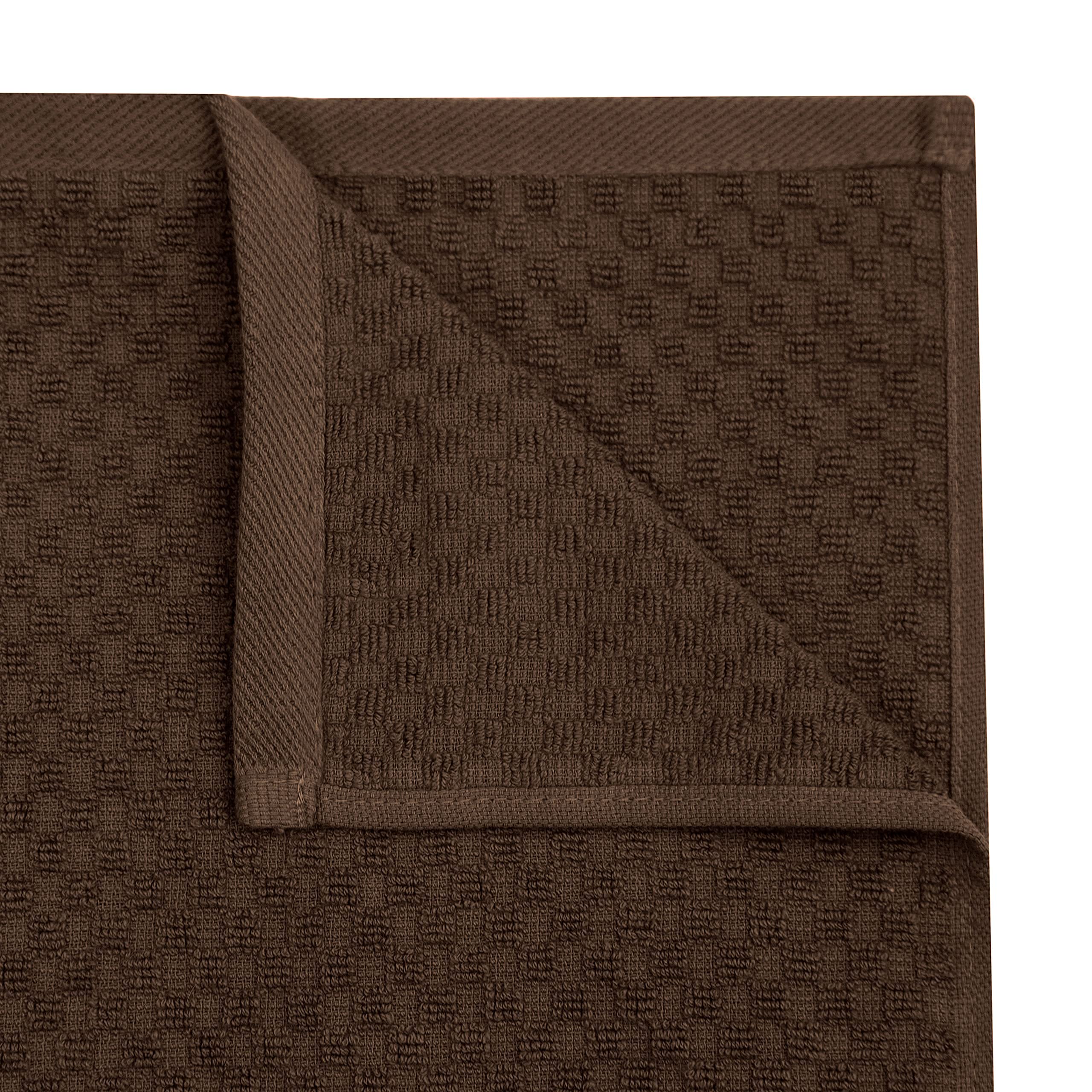 COTTON CRAFT Asciugamani da cucina, 100% cotone, tessuto a nido d'ape, morbidi, assorbenti, ad asciugatura rapida, antipelucchi, riutilizzabili, per dispensa, bar, panno per la pulizia, 40,6 x 71,1 cm