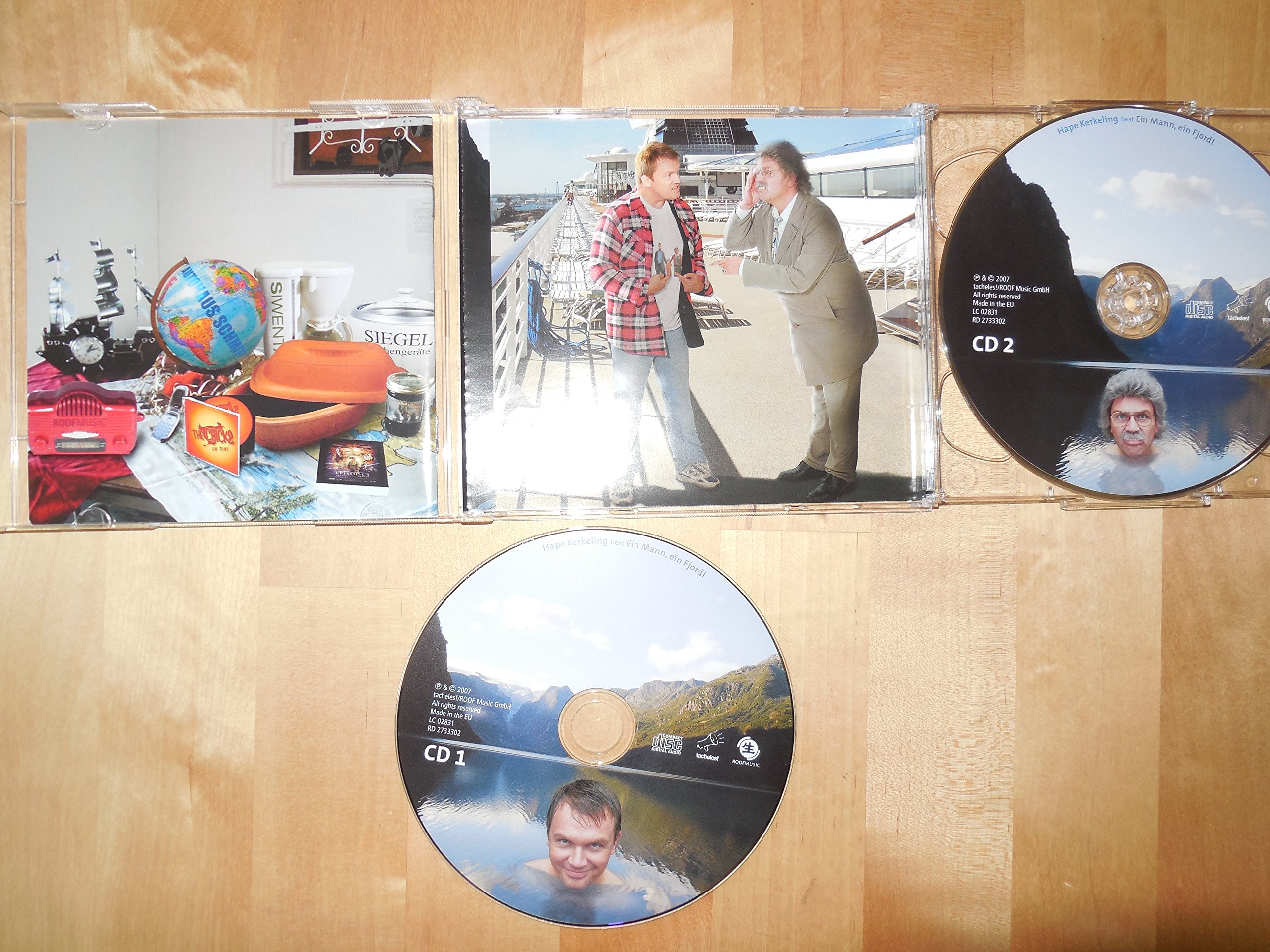 Liest 'Ein Mann, ein Fjord!' [Audio CD]