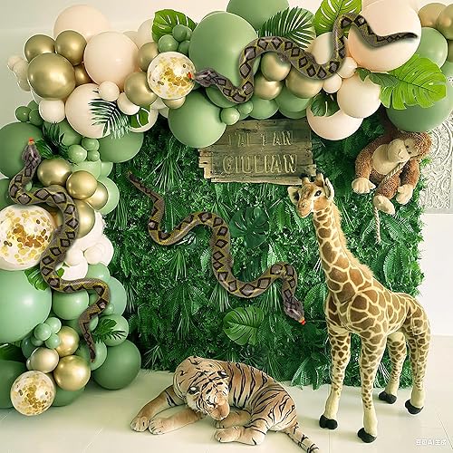 Miniatura 5 de iShyan Serpiente inflable, paquete de 3 serpientes falsas de 37.4 pulgadas, serpientes inflables grandes para jardín, piscina, decoración de