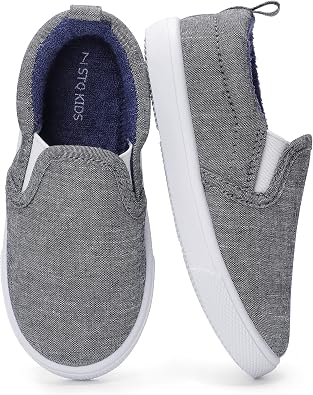 STQ KIDS Toddler Slip on Shoes Girls & Boys Canvas Loafers Shoes