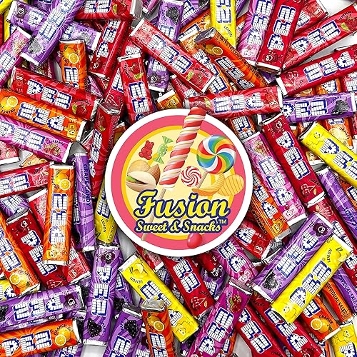 Miniatura 5 de PEZ Candy Refills, Assorted Fruit Flavors, 1 Pound Bulk Bag - Strawberry, Lemon, Orange, Cherry, Raspberry and Grape Flavors