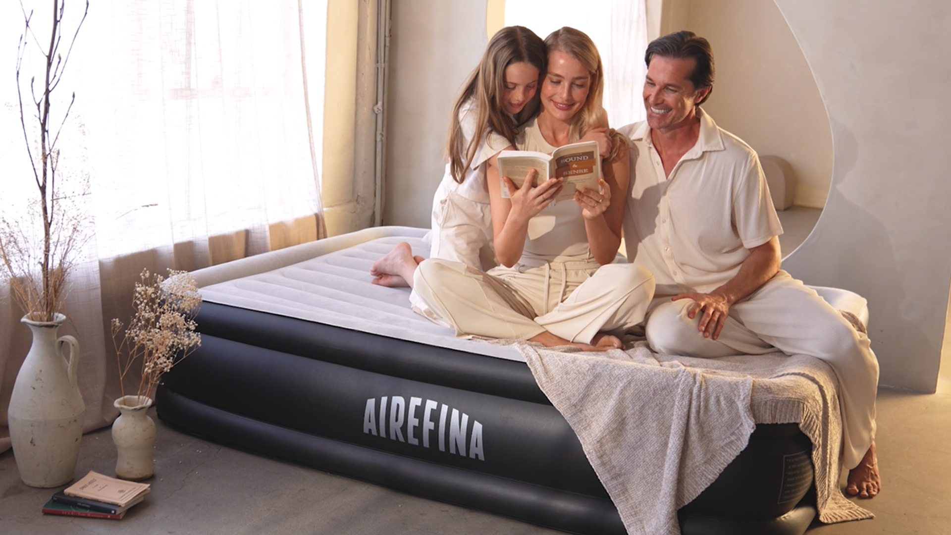 Amazon.com: Airefina Air Mattress Full with Built in Pump