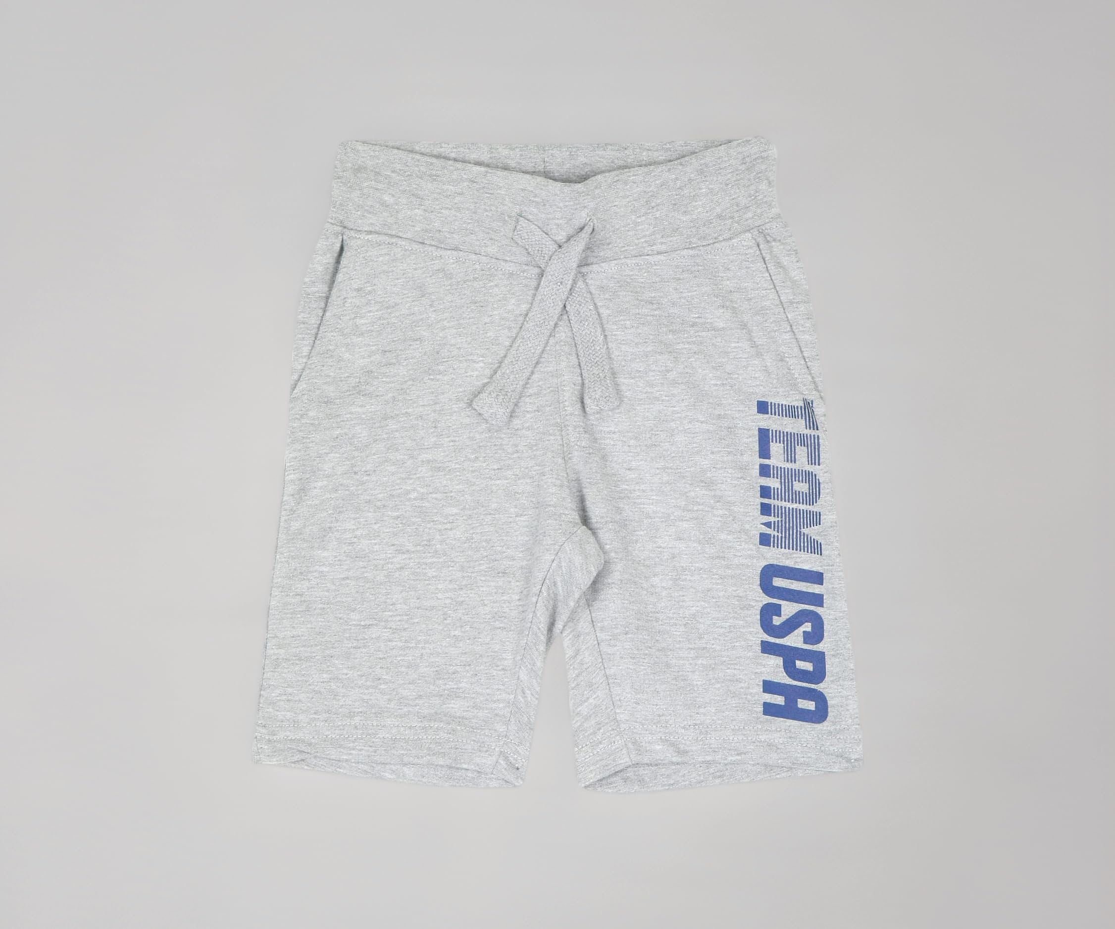 Regular Fit Boys Shorts - Mid Rise Waist, Brand Printed Bottom Wear for Kids