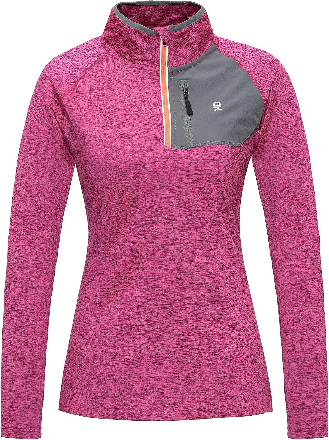 Little Donkey Andy Women's Long Sleeve Running Shirts Workout Gym Sports T-Shirt Quick Dry