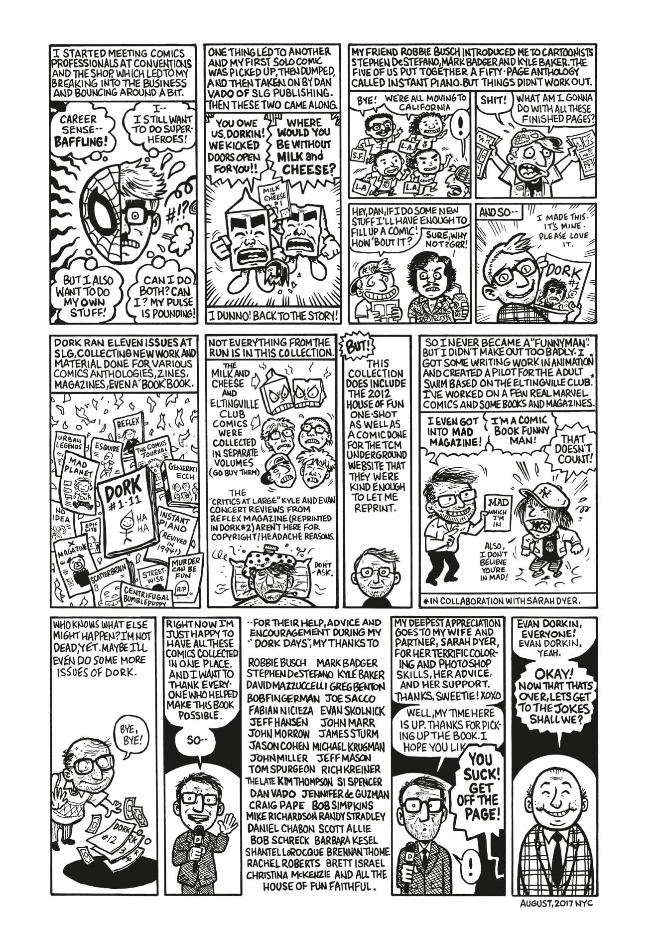 Nerd Inferno: The Essential Evan Dorkin