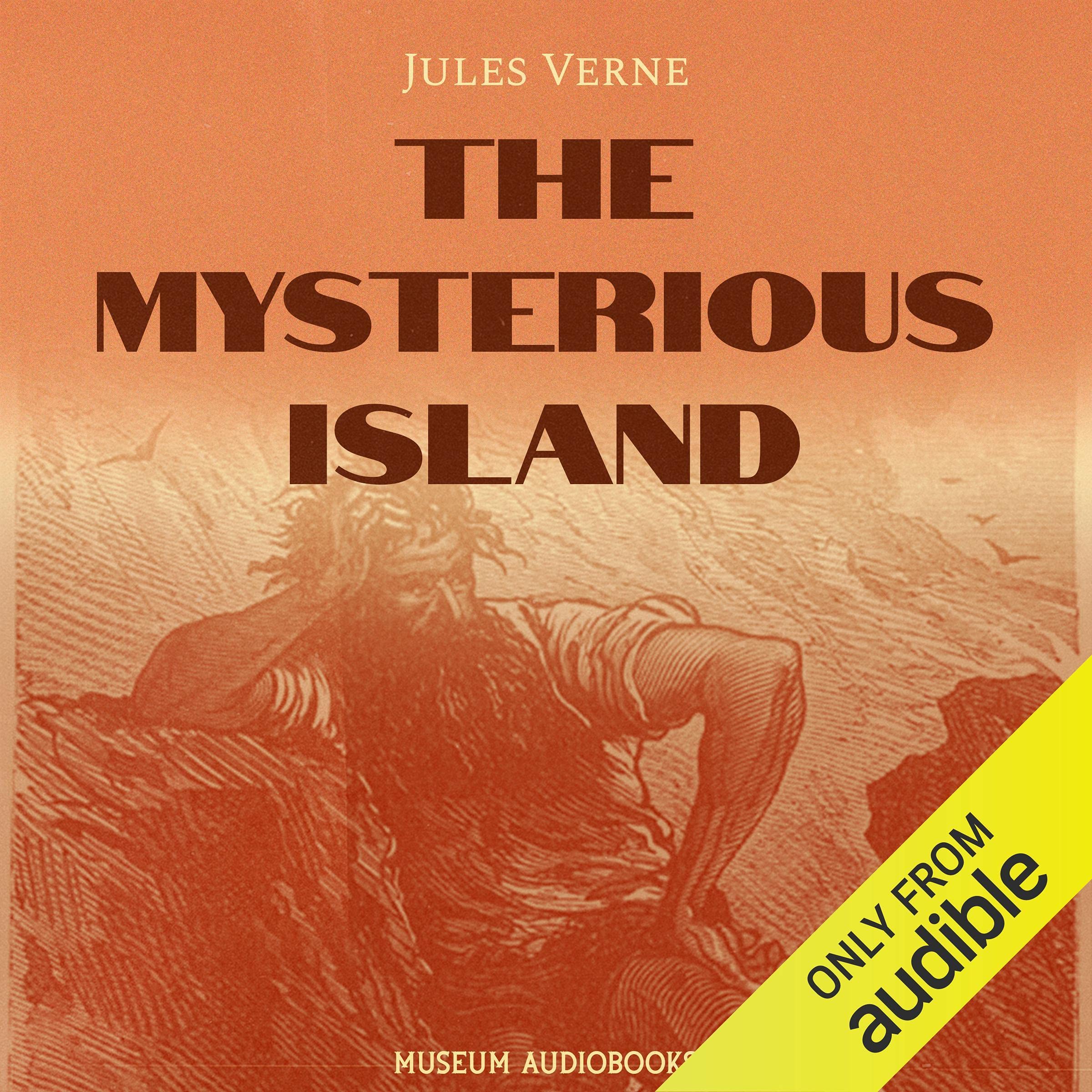 Cover art for The Mysterious Island