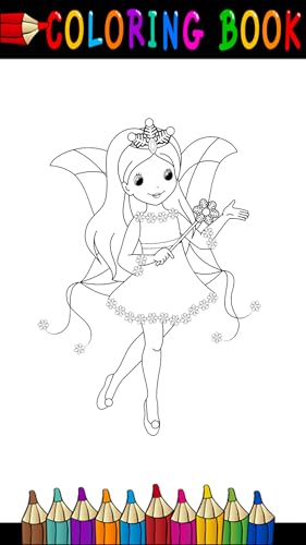 Coloring Book Fairy