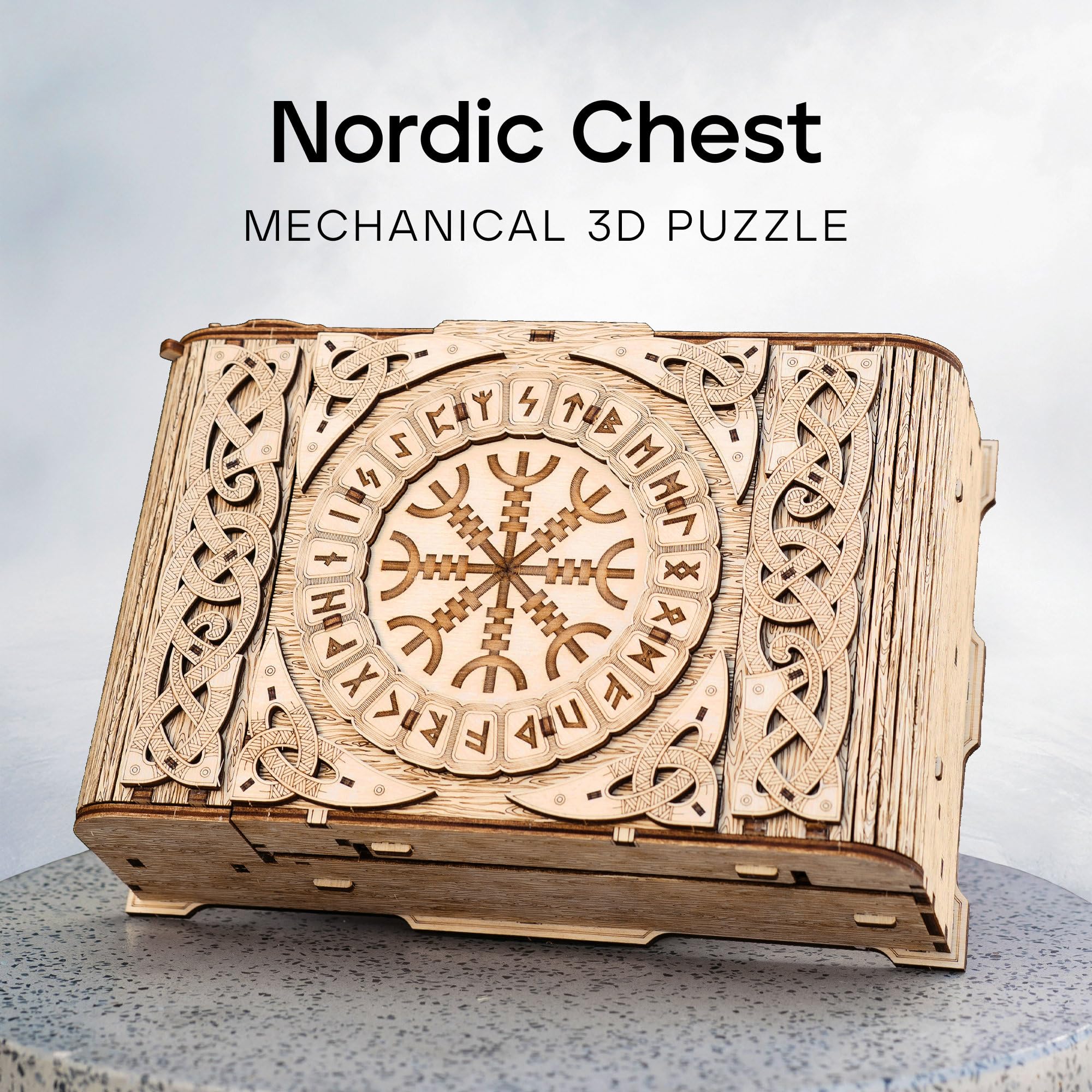 Amazon.com: Wood Trick Nordic Chest 3D Wooden Puzzles for Adults