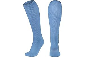 Columbia Blue Softball Socks: Enhanced Performance for Elite Athletes