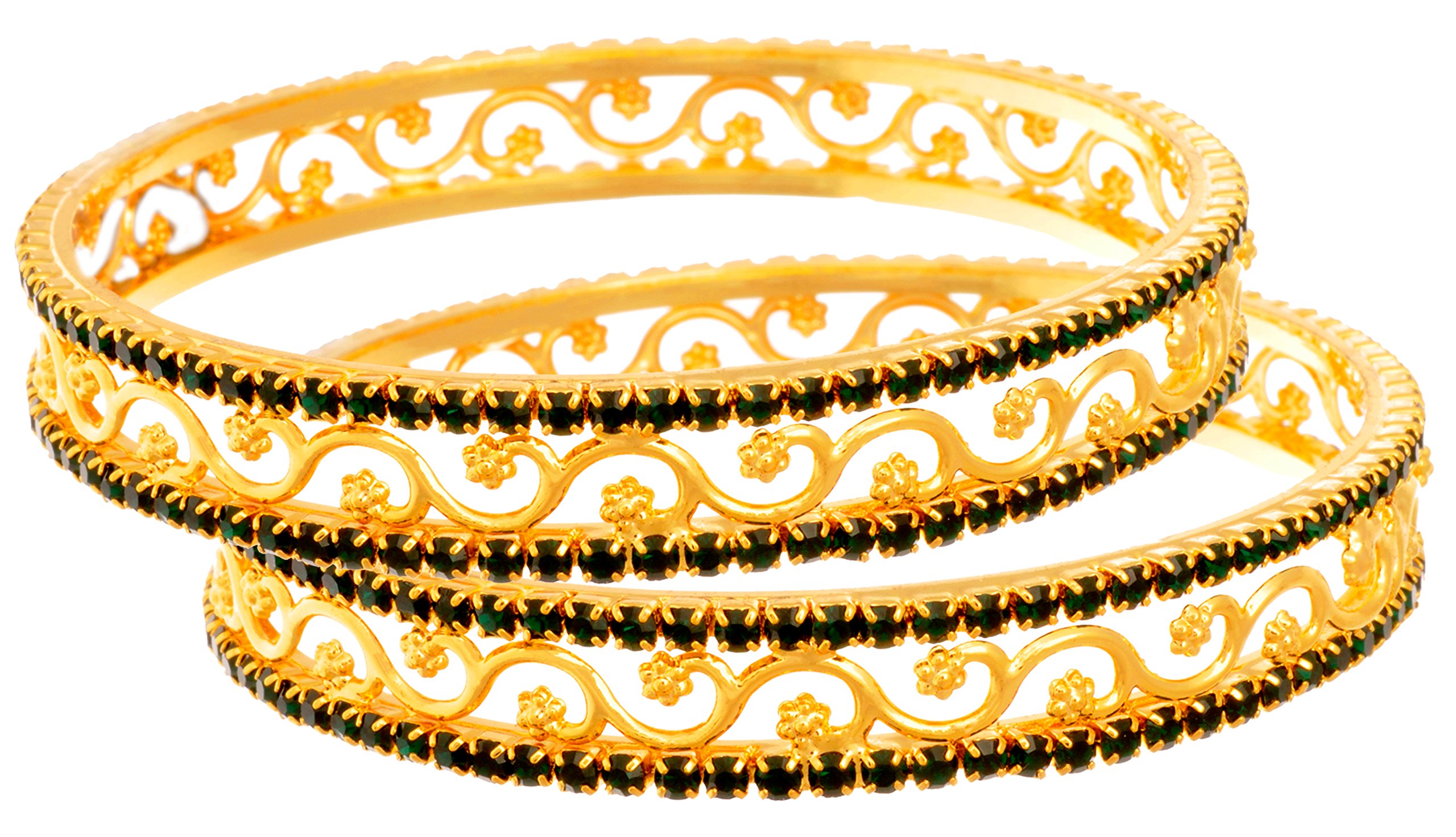 See full amazon price history chart for JFL - Jewellery for Less Gold-plated Copper and Diamond Bangle Set for Women (Green),Valentine JFL - Jewellery for Less Gold-plated Copper and Diamond Bangle Set for Women (Green),Valentine (B01DEXX5P6) Amazon Price History, Amazon Price Tracker