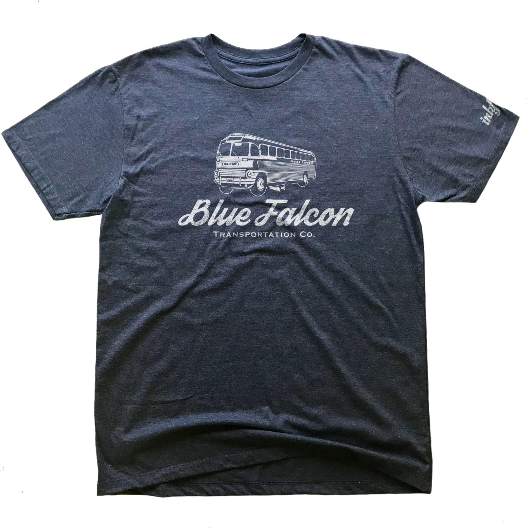 Inkfidel Blue Falcon Military Graphic t Shirt Army USMC Marine Veteran Apparel 50% Cotton / 50% Polyester