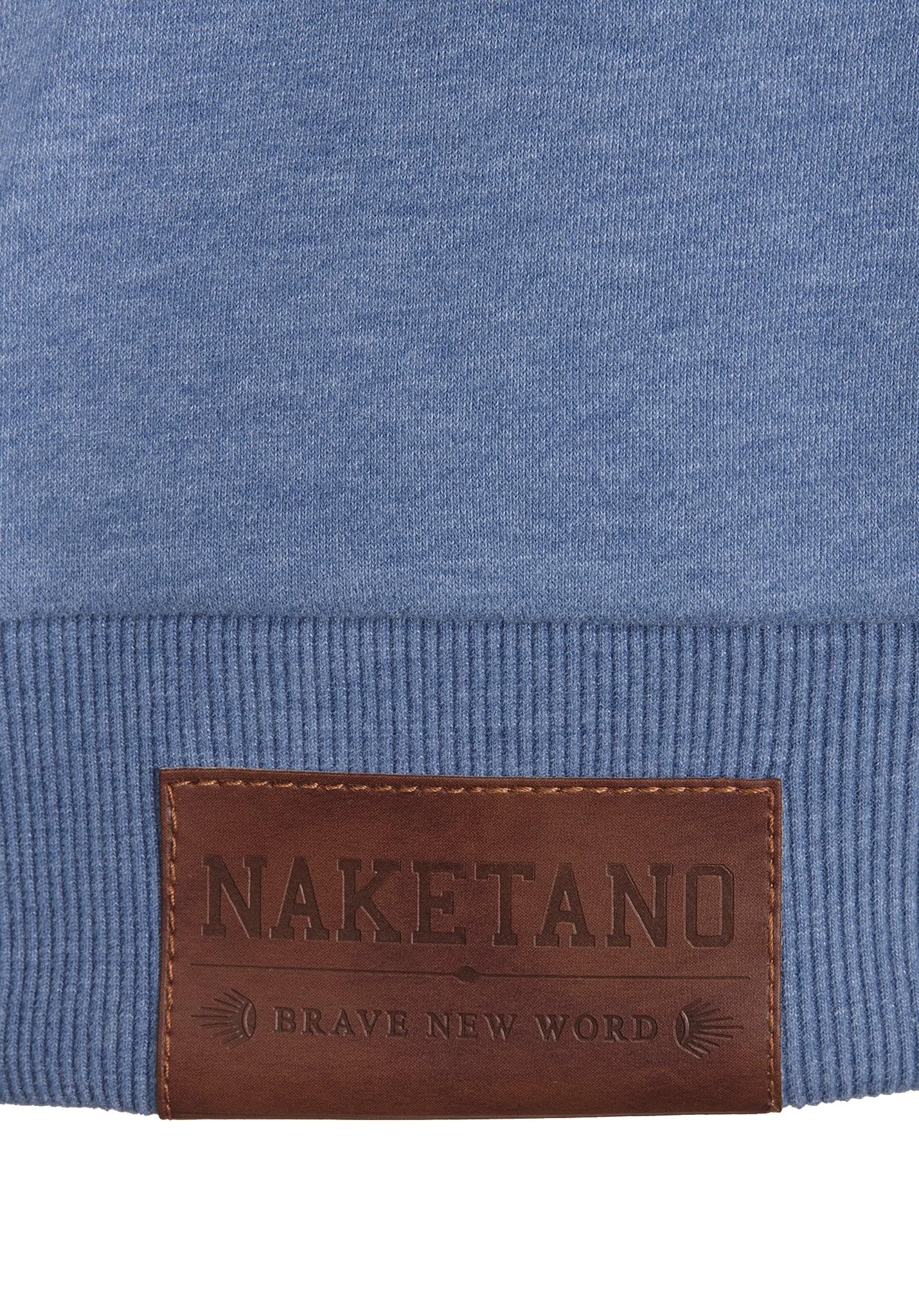 Naketano Sudadera para hombre Big Rainerius Oversize