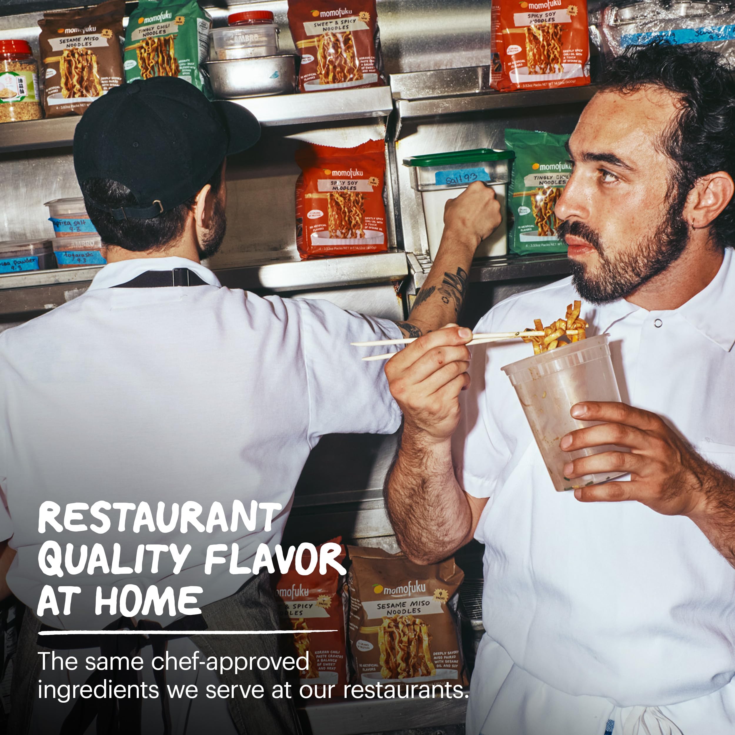 Momofuku Soy and Scallion Ramen Noodles by David Chang 4 Pack of Restaurant Quality Air-Dried Instant Noodles Now — view 5