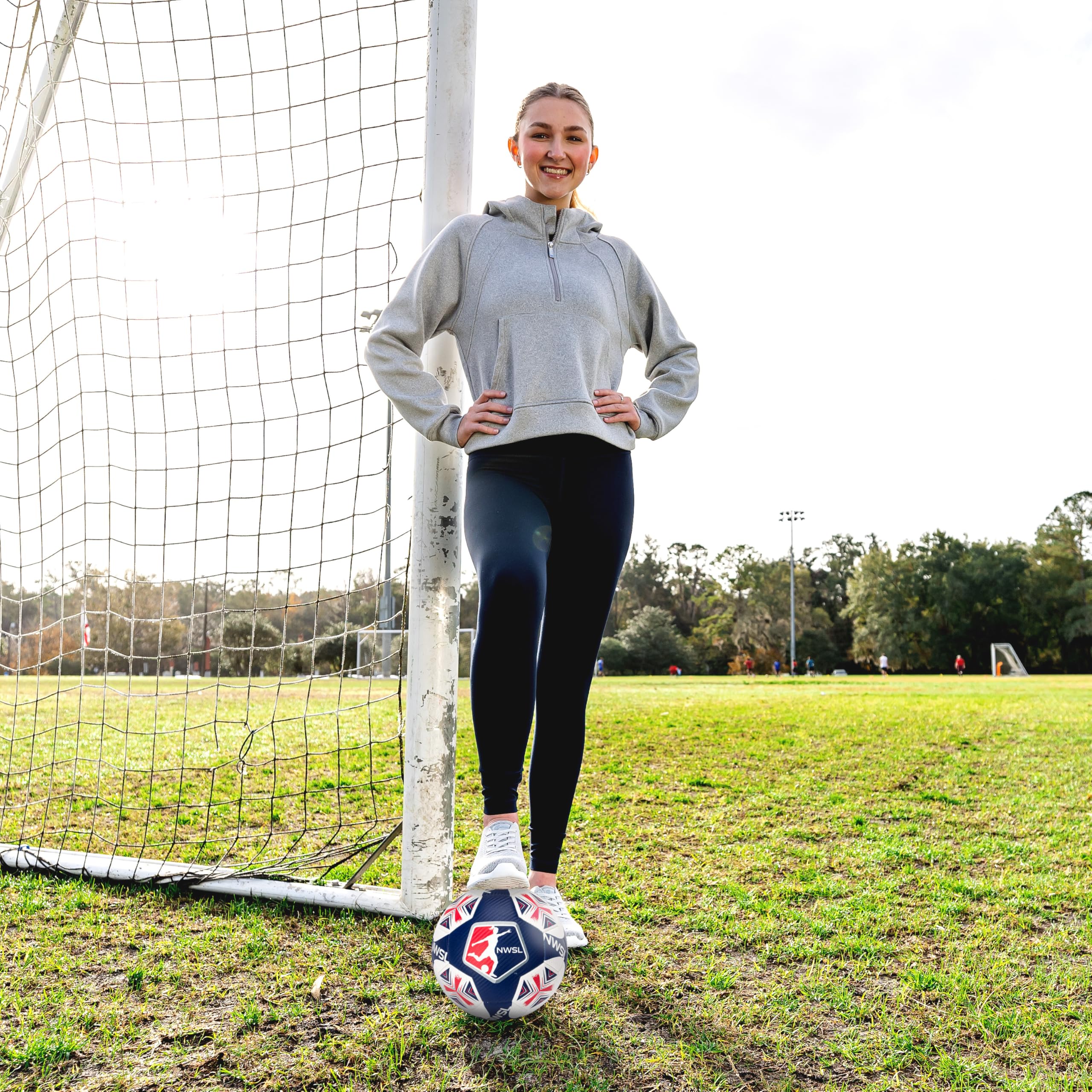 Franklin Sports NWSL Team Soccer Balls - Palloni da calcio per bambini e adulti, per ragazzi e ragazze, ufficiali NWSL Team, disponibili nelle misure ufficiali 5 o mini 1