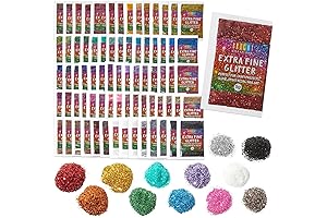 Bright Creations Ultra Fine Glitter Packets for Endless Creative Expressions