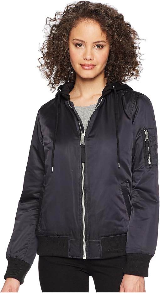 levi's flight satin bomber jacket