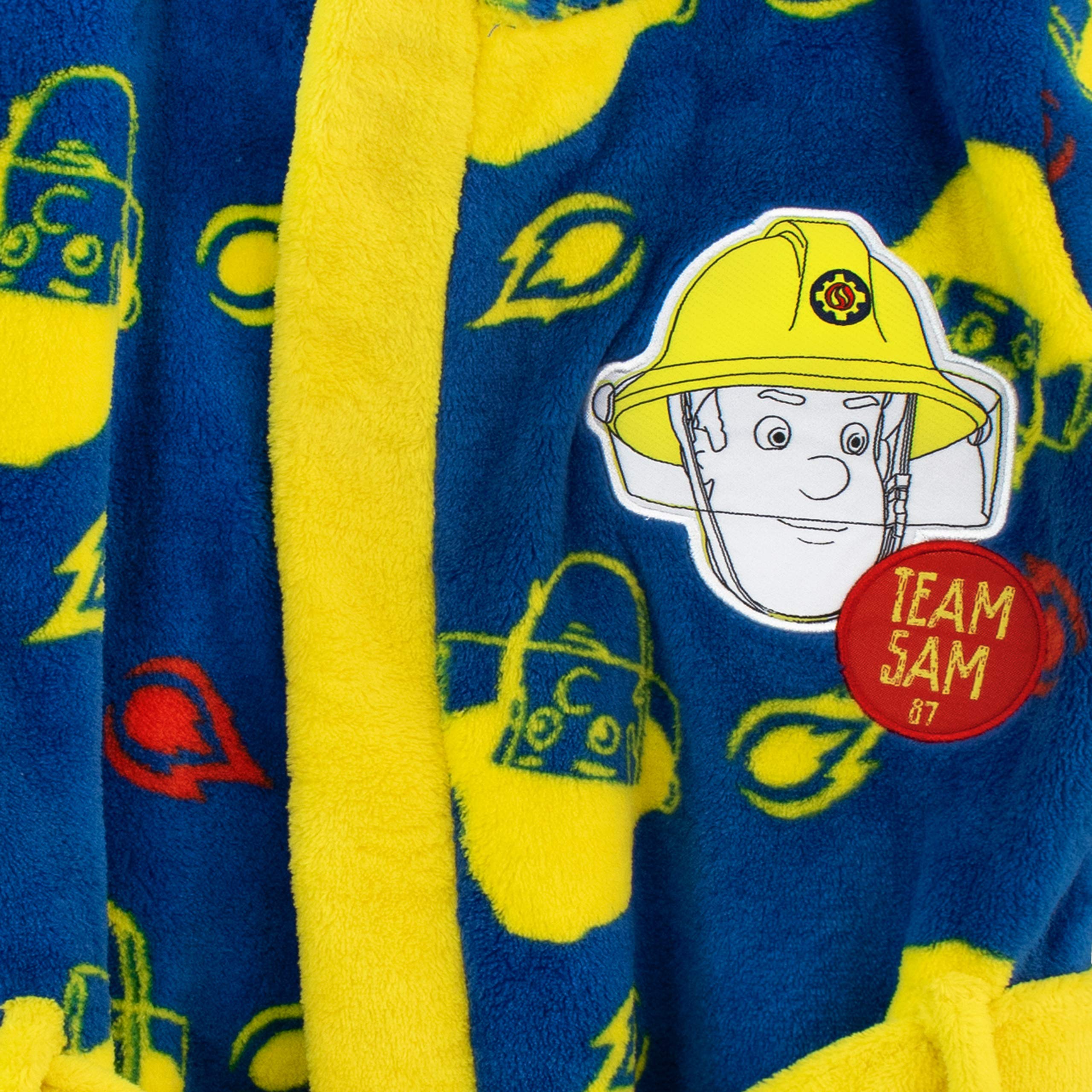 Sam il Pompiere Ragazzi Vestaglia da Notte