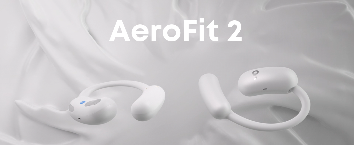 Soundcore AeroFit 2 da Anker Fone De Ouvido Bluetooth 5.4, Open
