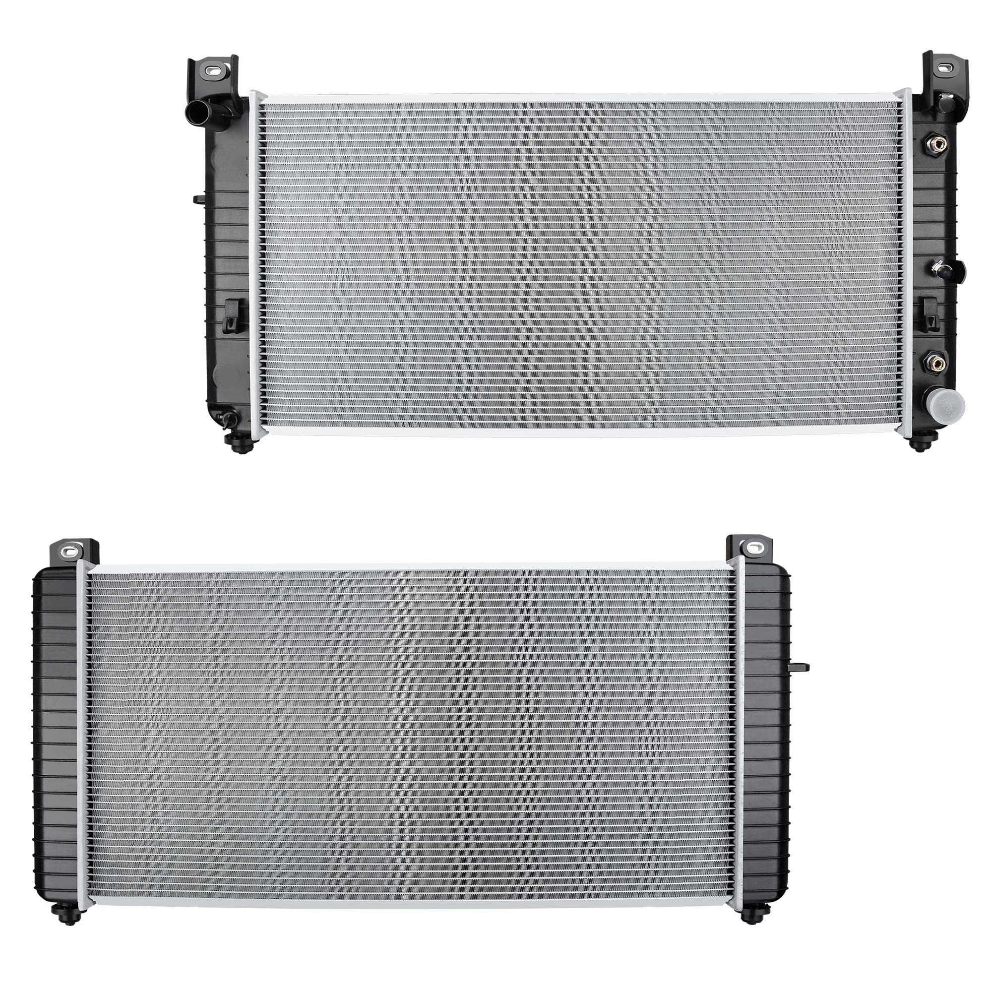 AUTOSAVER88 34'' Radiator Compatible with Chevy Silverado Suburban Tahoe Cadillac Avalanche Escalade GMC Yukon Sierra ATRD1004