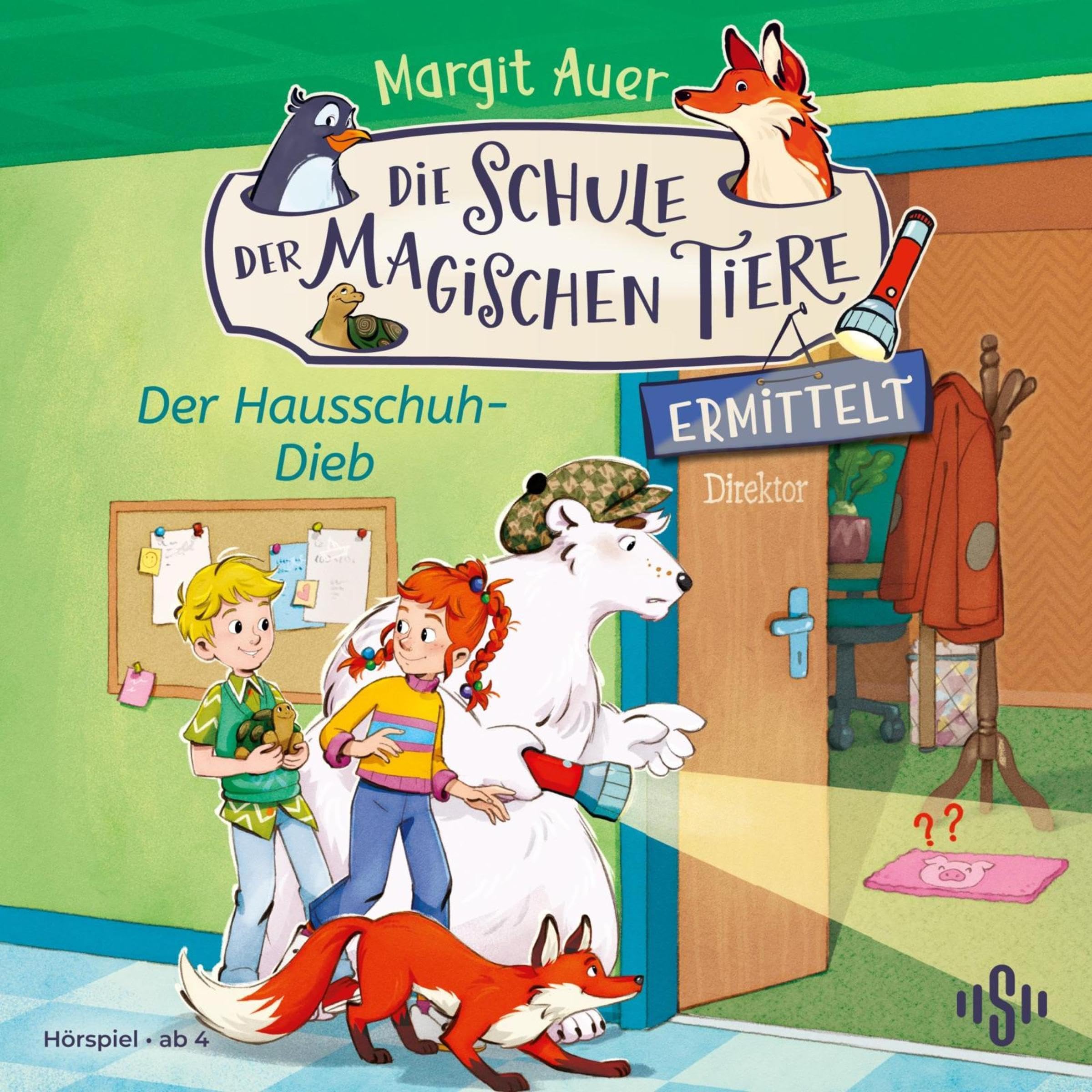 Cover art for Die Schule der magischen Tiere ermittelt Neuausgabe 2: Der Hausschuh-Dieb
